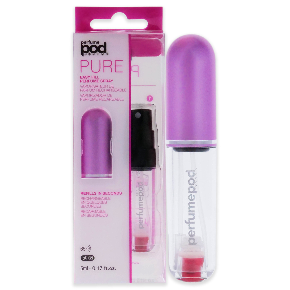 Perfume Pod Pure-Hot Pink by Travalo for Unisex-0.17 oz Refillable Spray (Empty)